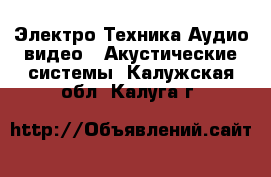 Электро-Техника Аудио-видео - Акустические системы. Калужская обл.,Калуга г.